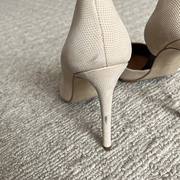 Steve Madden Paigely Nude Cap Toe D’Orsay Pointed Toe Pump size 8 - Picture 8 of 13